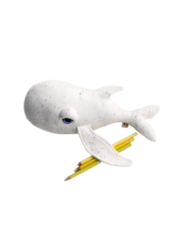 BigStuffed Mini Whale - Albino