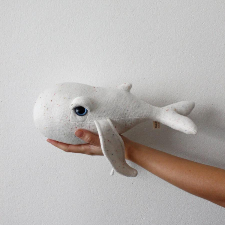 BigStuffed Mini Walvis - Albino