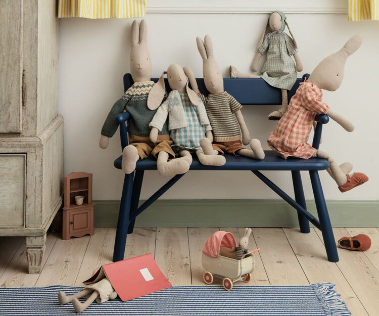 Maileg Rabbit Size 5, Pants And Knitted Sweater