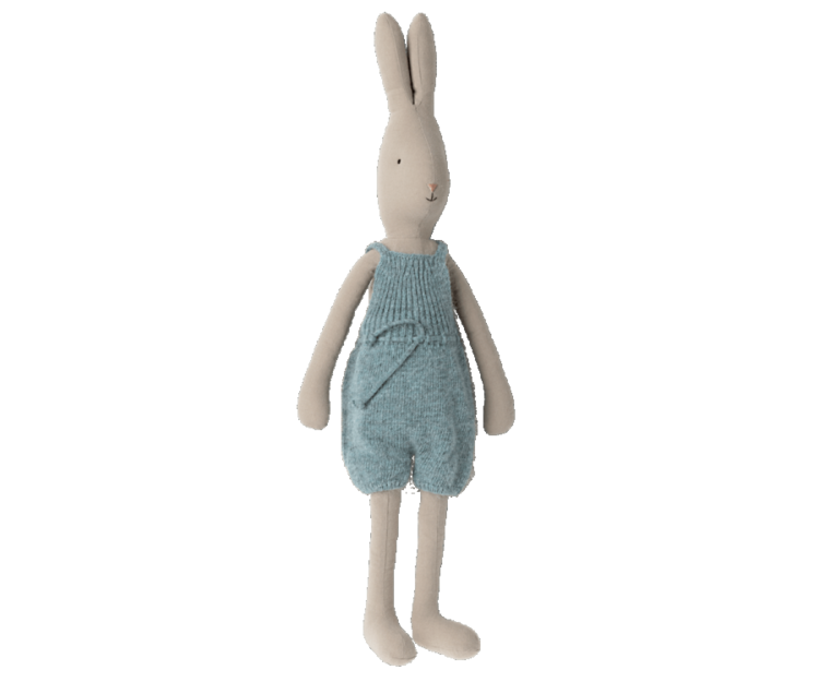 Maileg Knitted Overall Bunny/Rabbit, Size 4