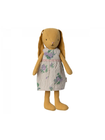 Maileg Bunny Size 1, Dusty Yellow - Dress