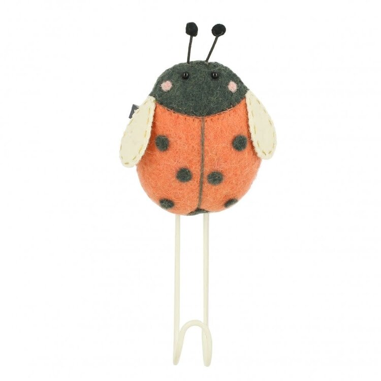 Fiona Walker England Coat Hook - Ladybird