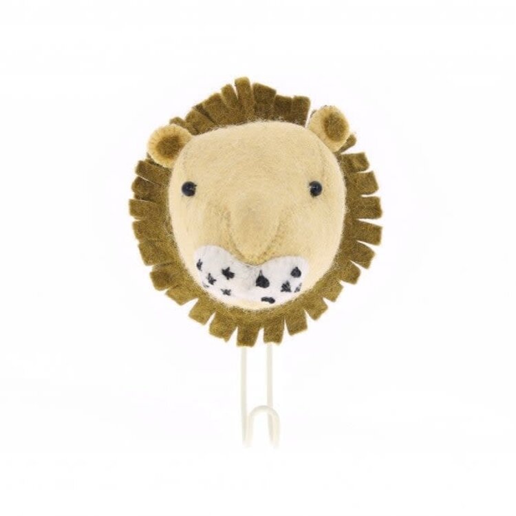 Fiona Walker England Coat Hook - Lion
