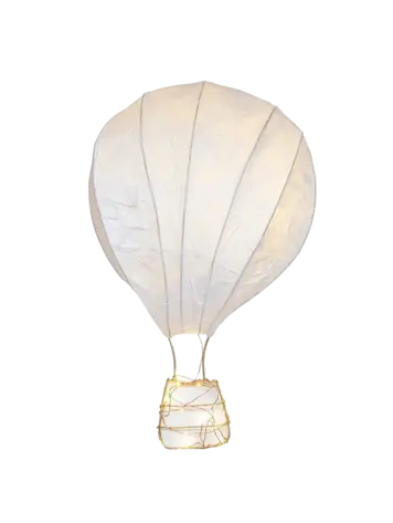 Zoé Rumeau Sculpture Lumineuse - Paper Air Balloon