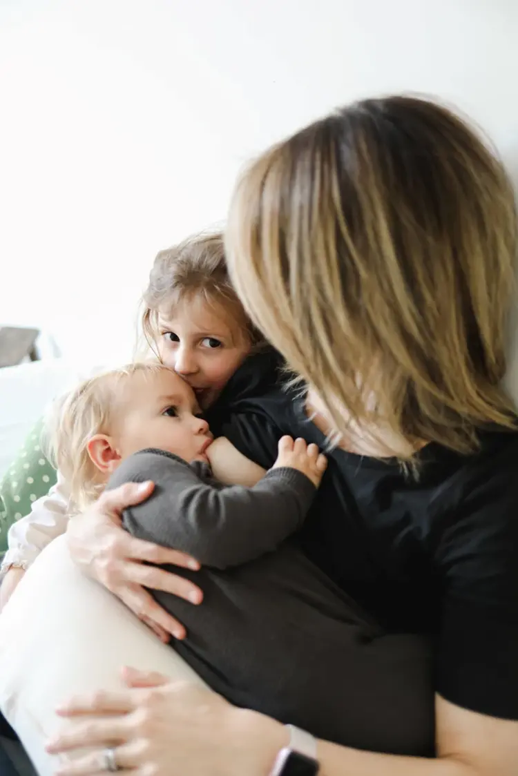 Snuggle Me Organic Voedingskussen - Gingerbread