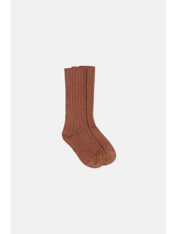 COZMO Organic Comfort Baby Socks - Brown
