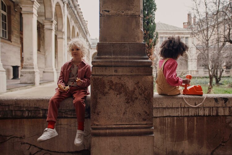 Emile et ida Pantalon - Argile