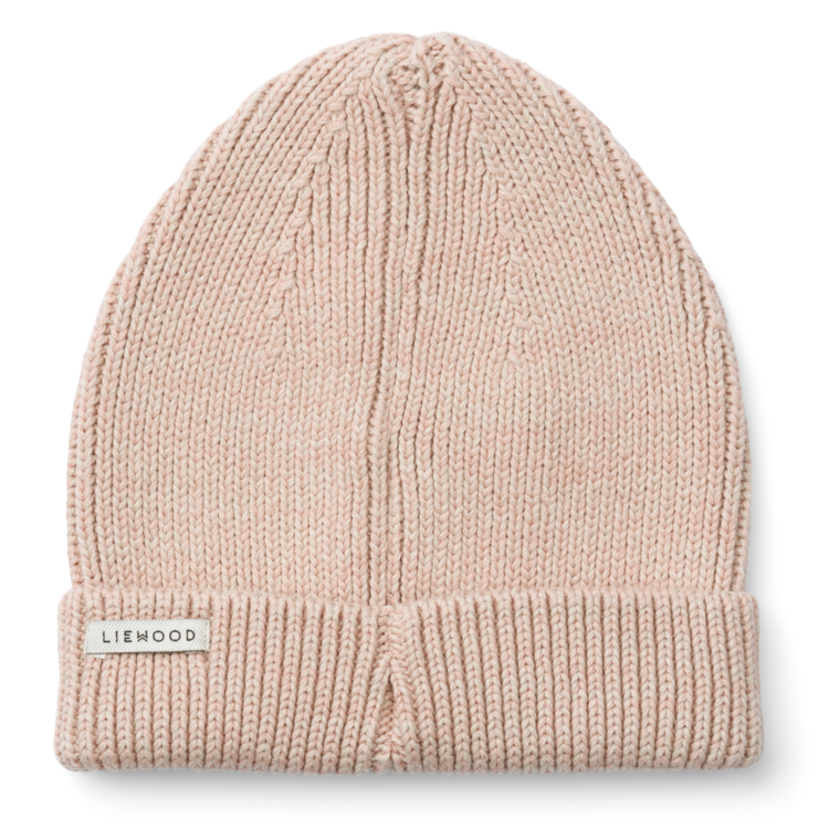 Liewood Ezra Beanie - Rose/Sandy