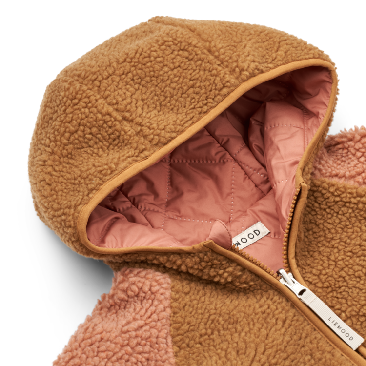 Liewood Jackson Printed Reversible Jacket - Tuscany Rose Mix