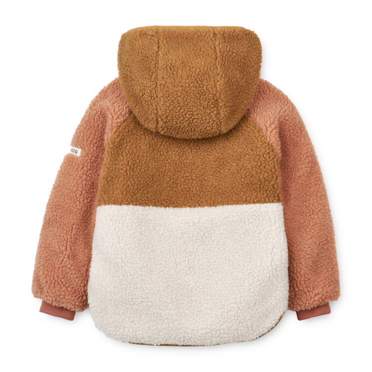 Liewood Jackson Printed Reversible Jacket - Tuscany Rose Mix