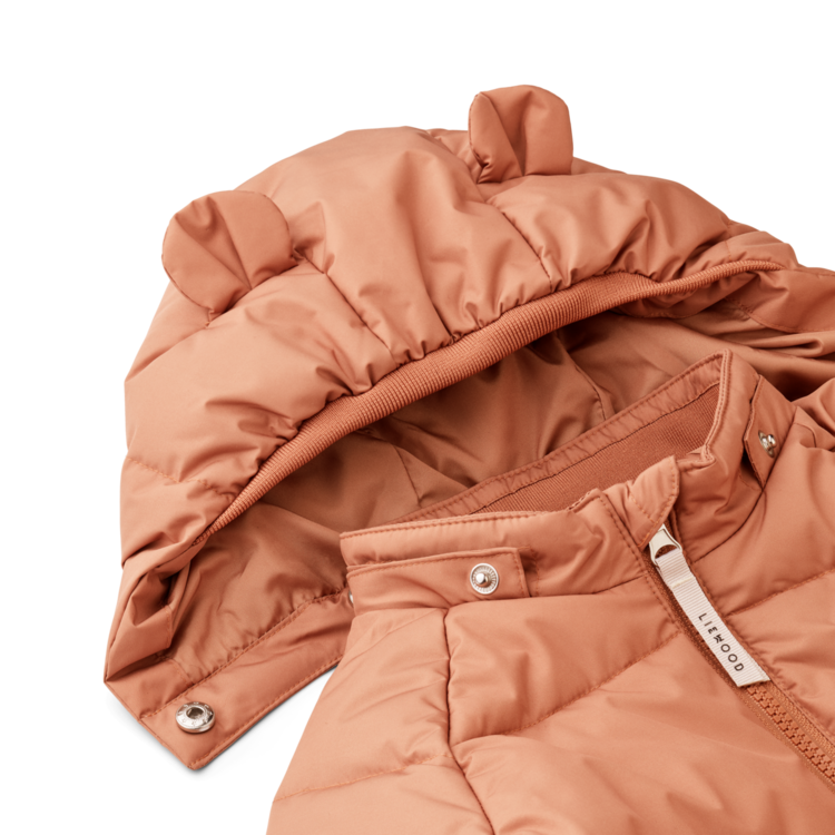 Liewood Polle Down Puffer Jacket - Tuscany Rose