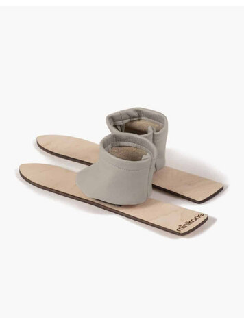 Minikane Pair Of Beige Cricri Skis