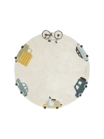 Lorena Canals Wasbaar Tapijt - Wheels