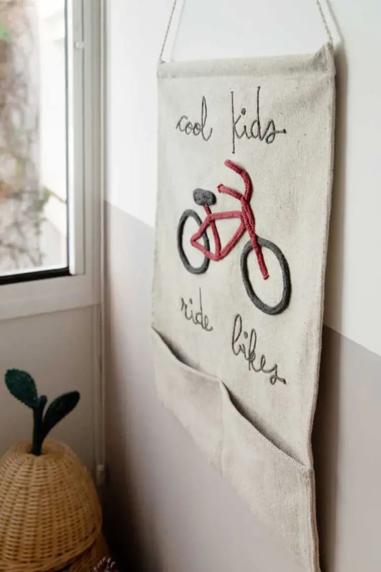 Lorena Canals Wall Pocket Hanger - Cool Kids Ride Bikes