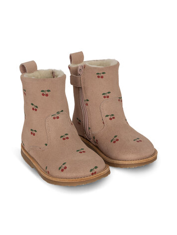 Konges Sløjd Pippi Pull On Boot - Cherry