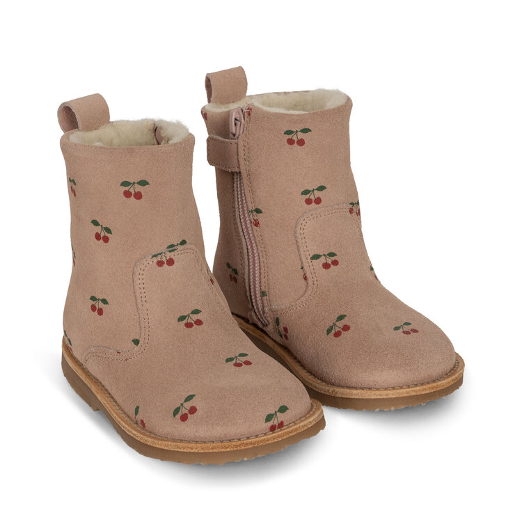 Konges Sløjd Pippi Pull On Boot - Cherry