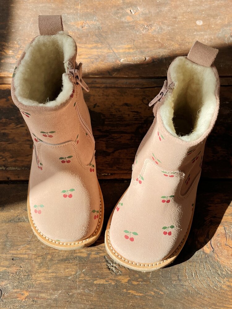 Konges Sløjd Pippi Pull On Boot - Cherry