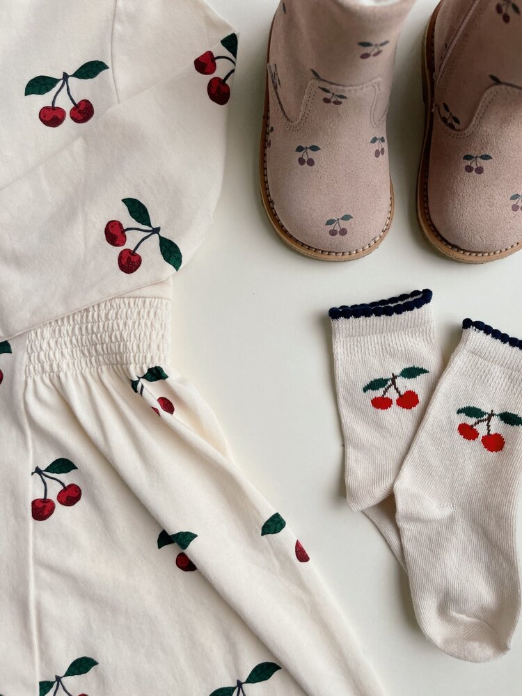 Konges Sløjd Pippi Pull On Boot - Cherry