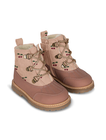 Konges Sløjd Zuri Laarsjes Suede - Canyon Rose