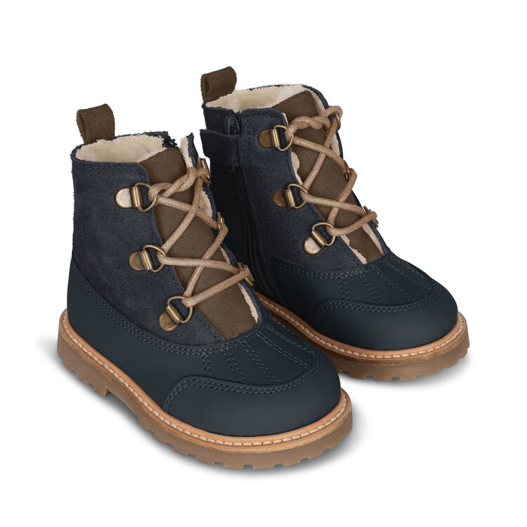 Konges Sløjd Zuri Boots Suede - Total Eclipse