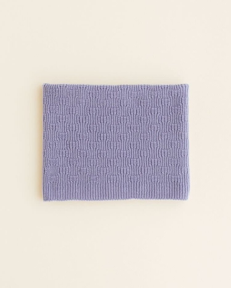 Hvid Sjaal Gigi - Lilac