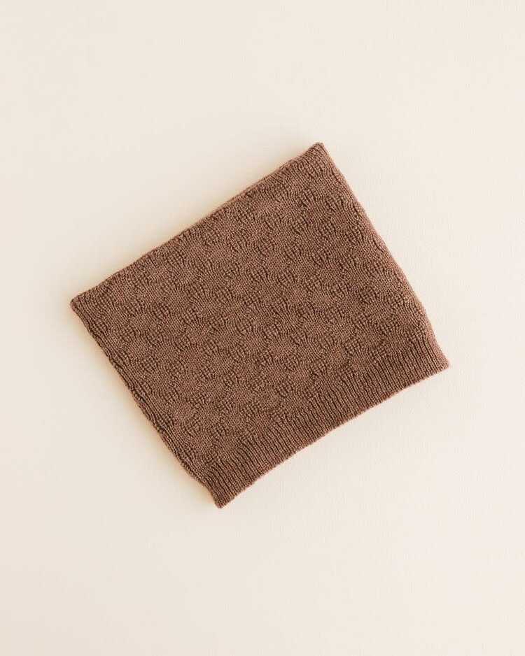 Hvid Tube Scarf Gigi - Mocha