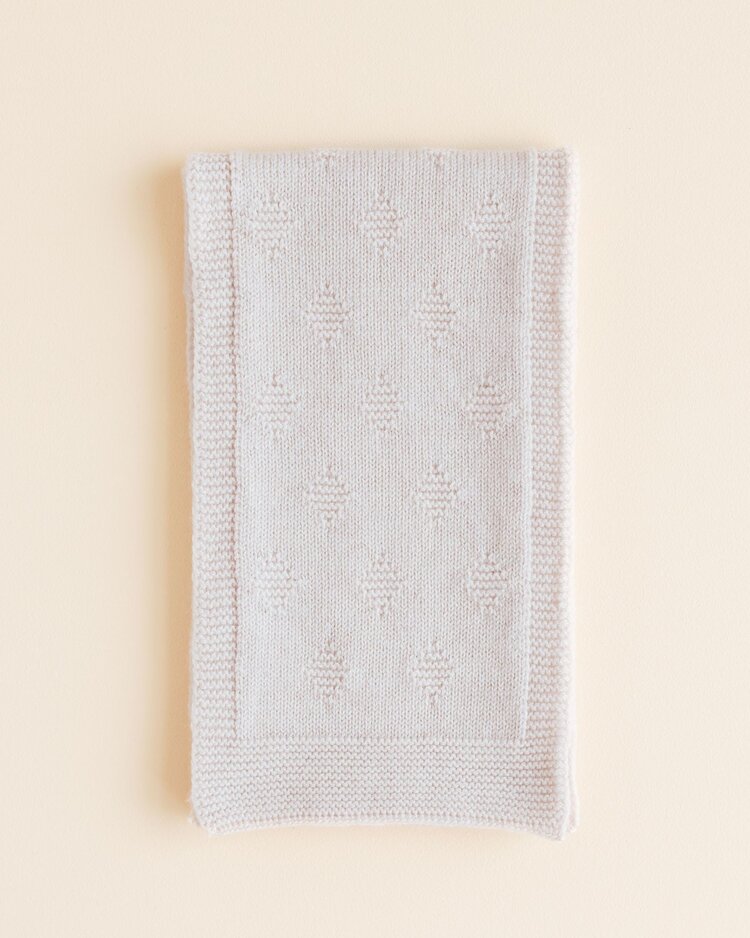 Hvid Sjaal Gina - Off-White