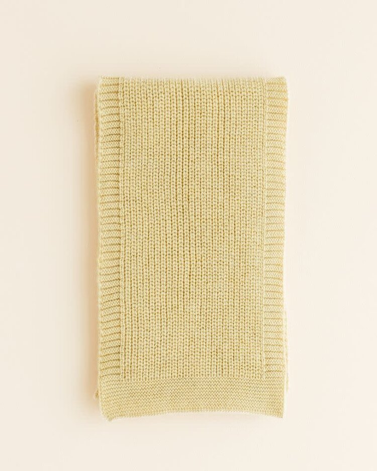 Hvid Sjaal Gustave - Light Yellow
