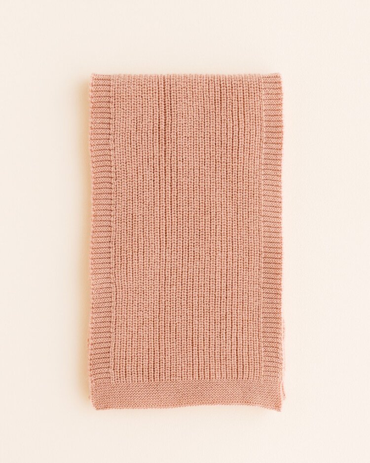 Hvid Scarf Gustave - Rose