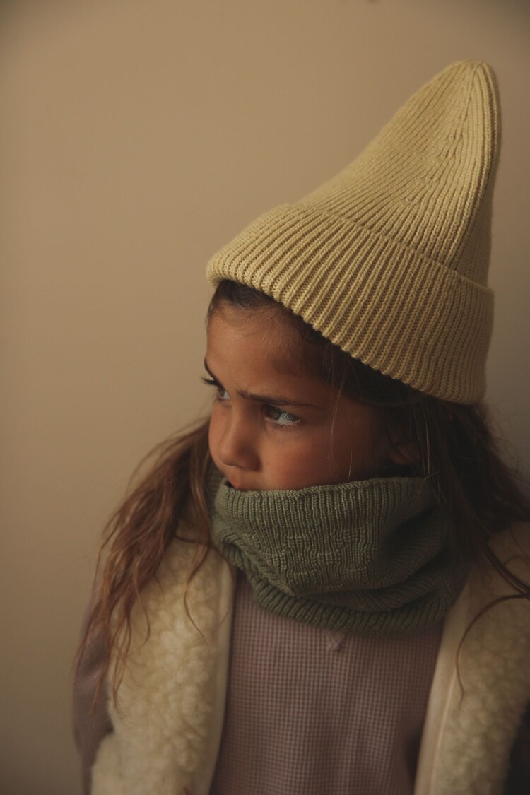 Hvid Tube Scarf Gigi - Artichoke