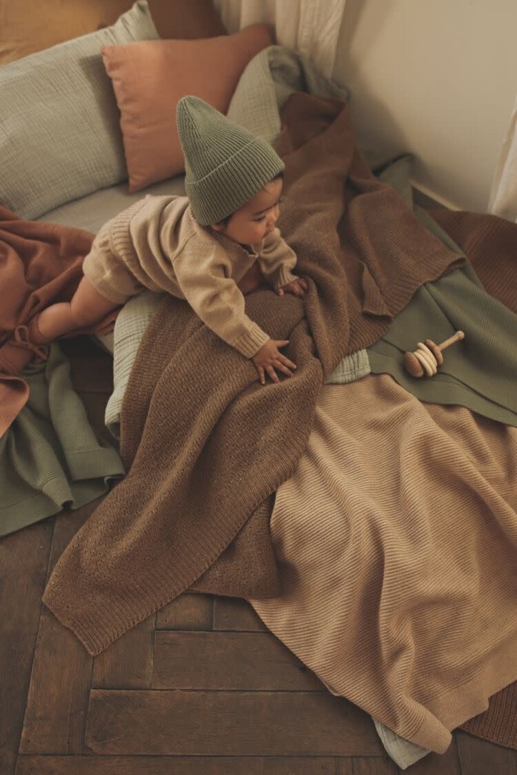 Hvid Beanie Fonzie - Artichoke