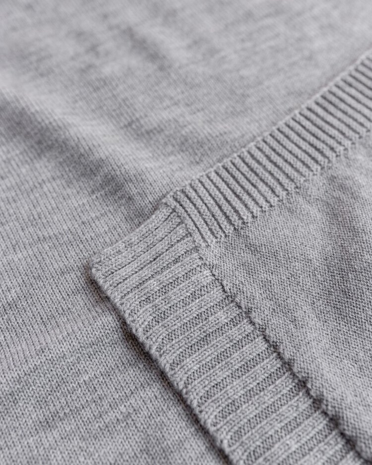 Hvid Blanket Didi - Grey Melange