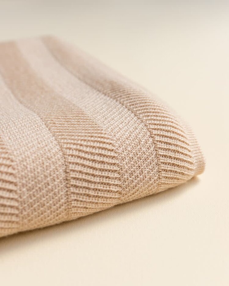 Hvid Blanket Freddie - Oat