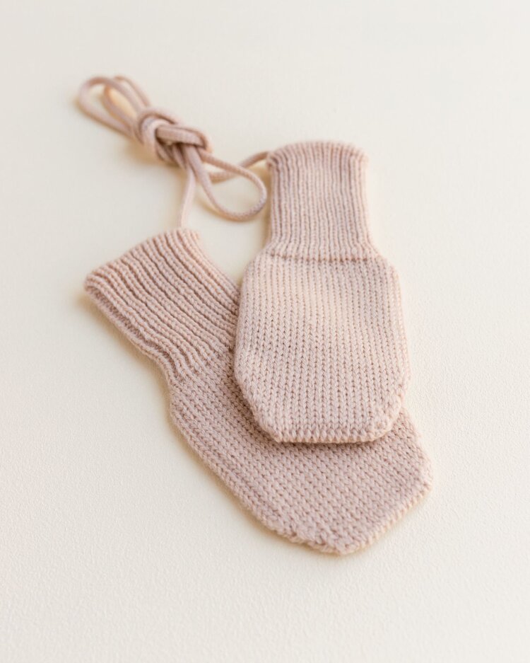 Hvid Mittens Fiza - Apricot