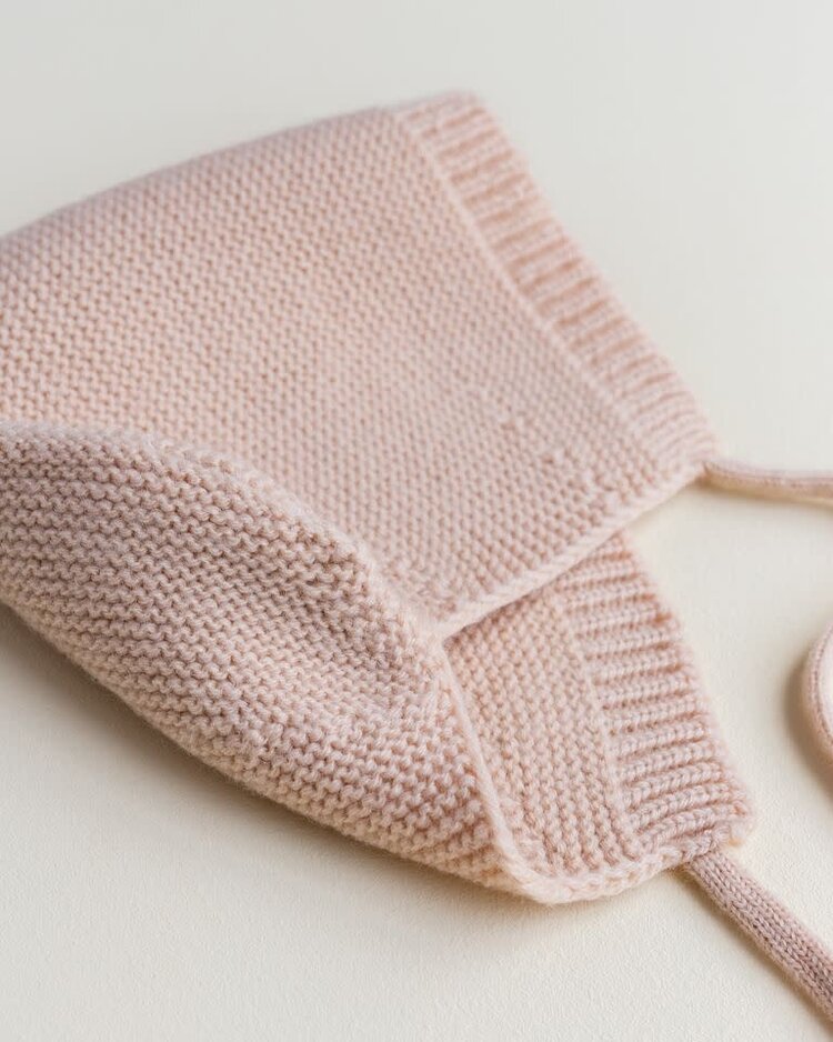 Hvid Bonnet Dolly - Apricot