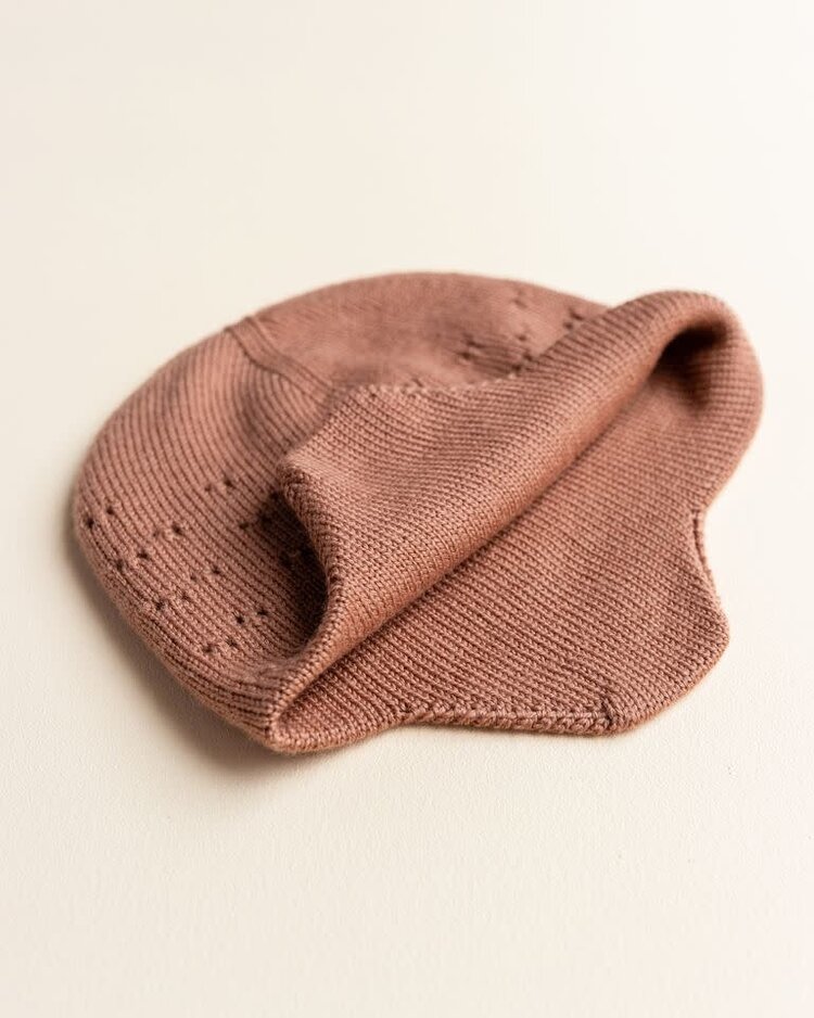 Hvid Muts Dua - Terracotta