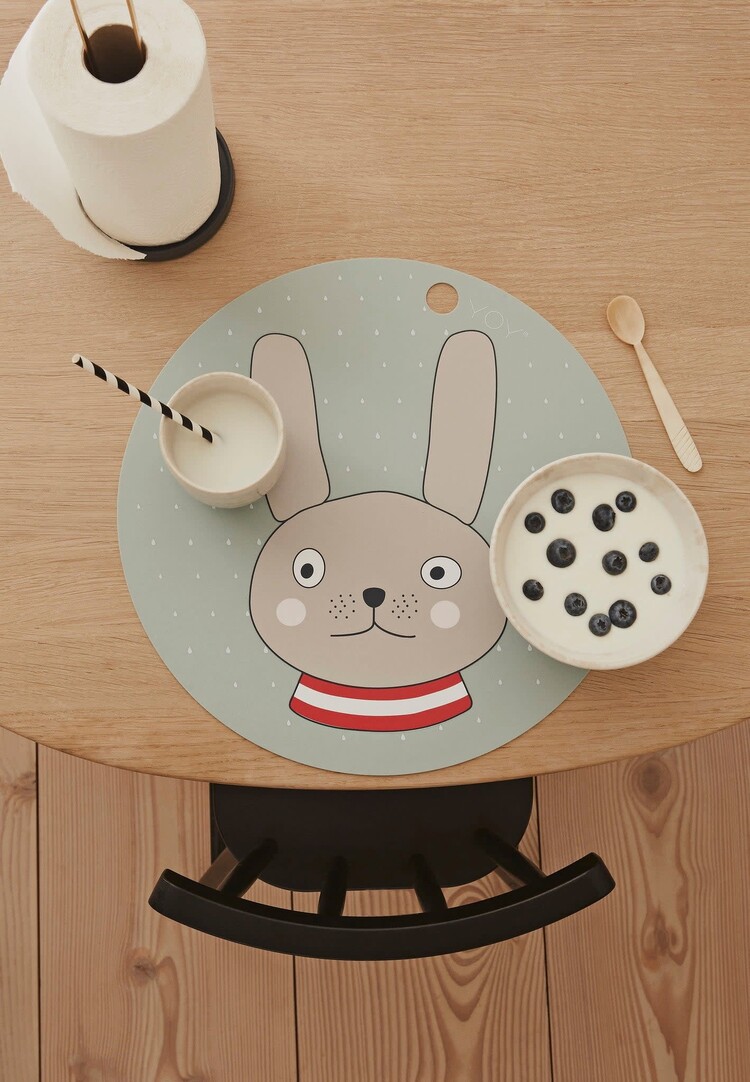 OYOY MINI Placemat Konijn