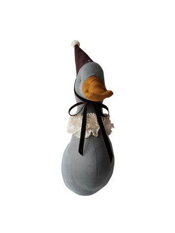 Love me Decoration Dierenhoofd Circus Eend - Graphite