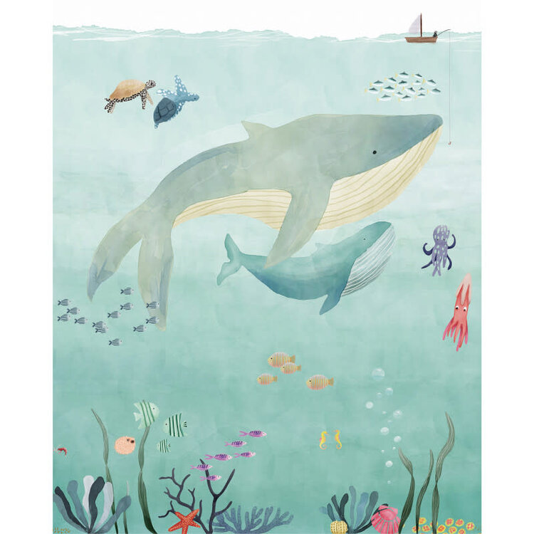 Mimi Lou Wallpaper 'Ocean'