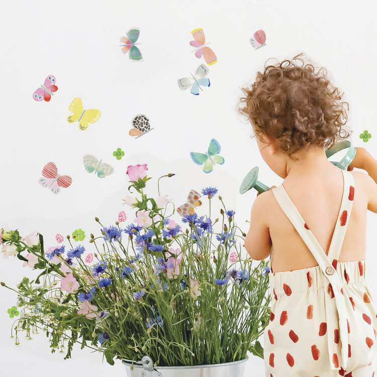 Mimi Lou Wallstickers 'Just A Touch' - Papillons