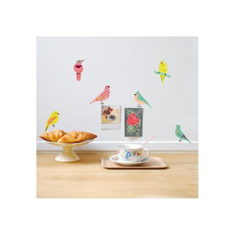 Mimi Lou Wallstickers 'Just A Touch' - Birds Colony