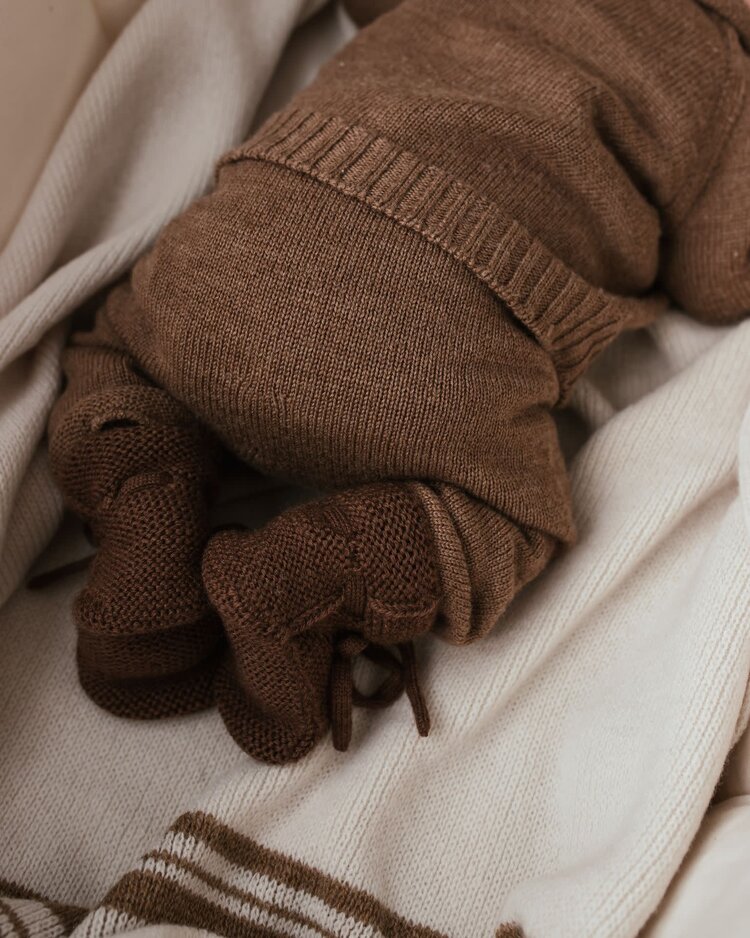 Hvid Broek Guido - Mocha