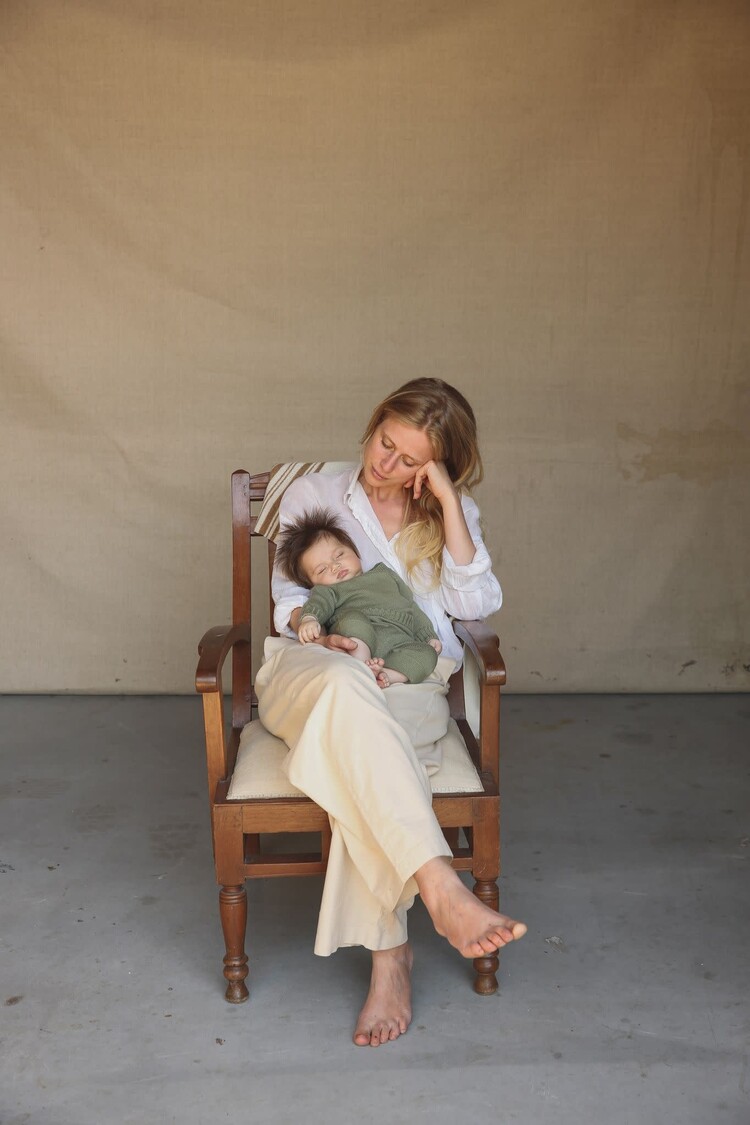 Hvid Sweater Georgette - Artichoke