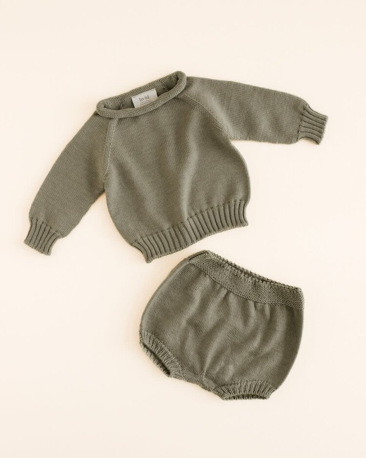 Hvid Sweater Georgette - Artichoke