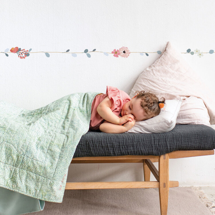 Mimi Lou Muursticker 'Border' - Nils