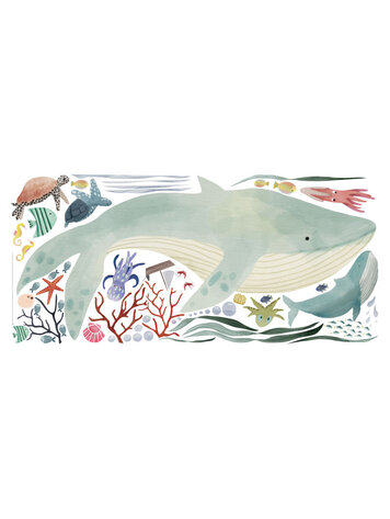 Mimi Lou Muurstickers 'Giant' - L'Océan