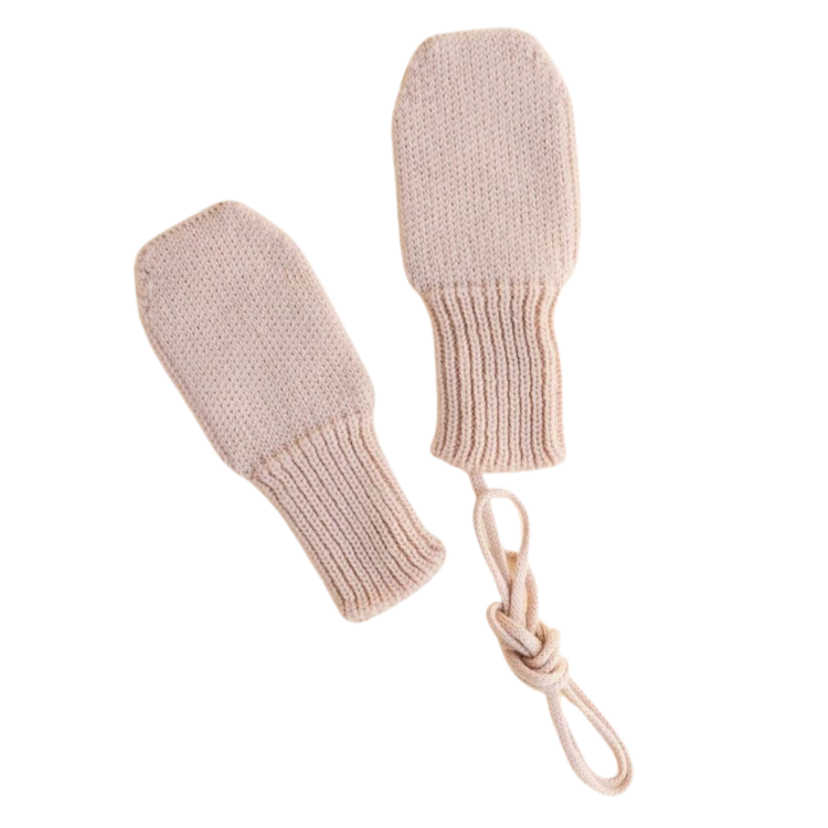 Hvid Mittens Fiza - Apricot