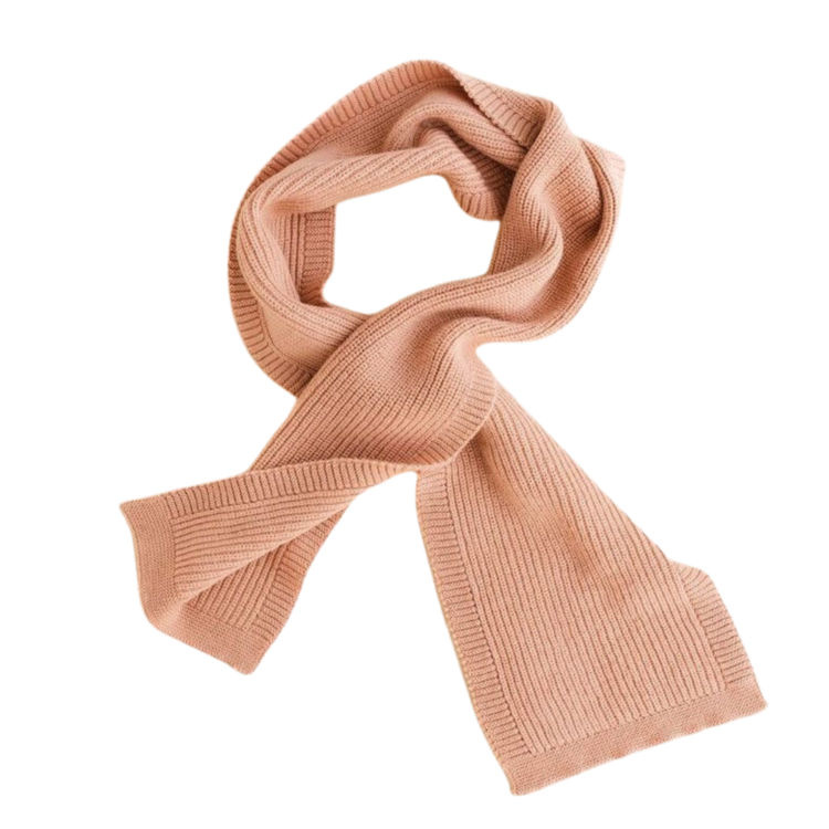 Hvid Scarf Gustave - Rose