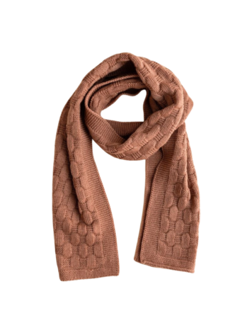 Hvid Scarf Fiona - Terracotta
