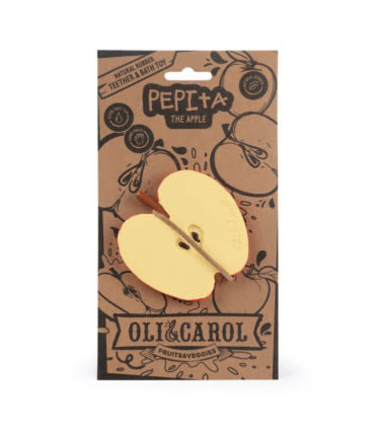 Oli & Carol Bath Toy Pepita the Apple